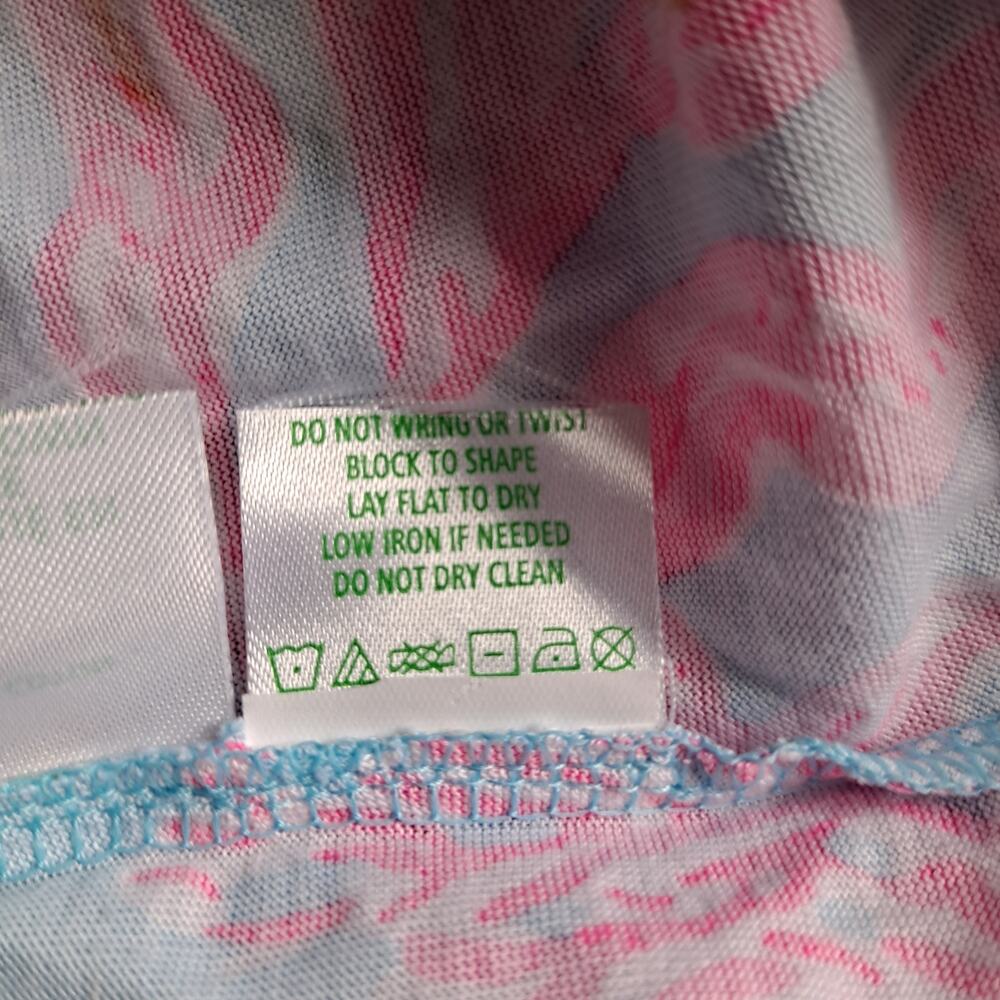 NWOT Lilly Pulitzer Colson Mini Popover Dress Royal Coral Blue Pink Womens Sz XL - Picture 11 of 11